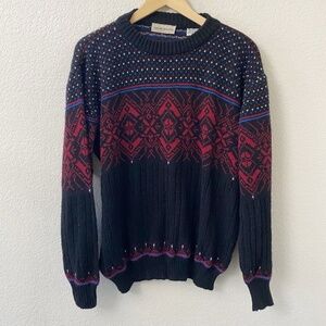 🎆NEW YEARS SALE🎇 Vintage Hardwood & Pine Sweater Mens Size Large Pullover